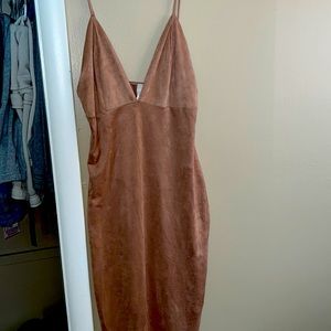 Tan/ brown dress , never worn brand new